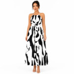 Women's Halter Neck Maxi Dress - Image 4