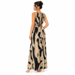 Women's Halter Neck Maxi Dress - Image 5