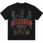 Men's Oversized Dog Graphic T-Shirt - Image 5